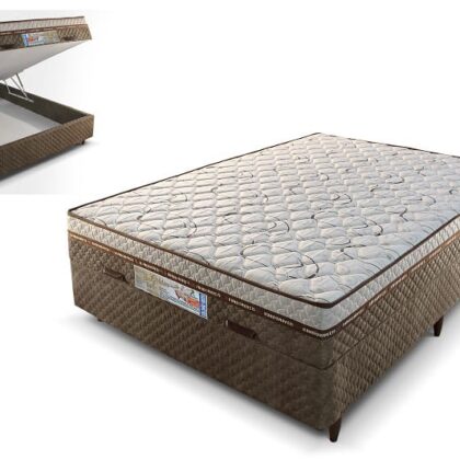 Colchobox Bau Casal Golden 138x188x50 Rondomoveis