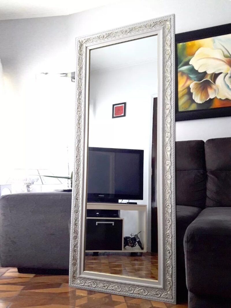 Espelho Decorativo 45x95 Coelho Quadros