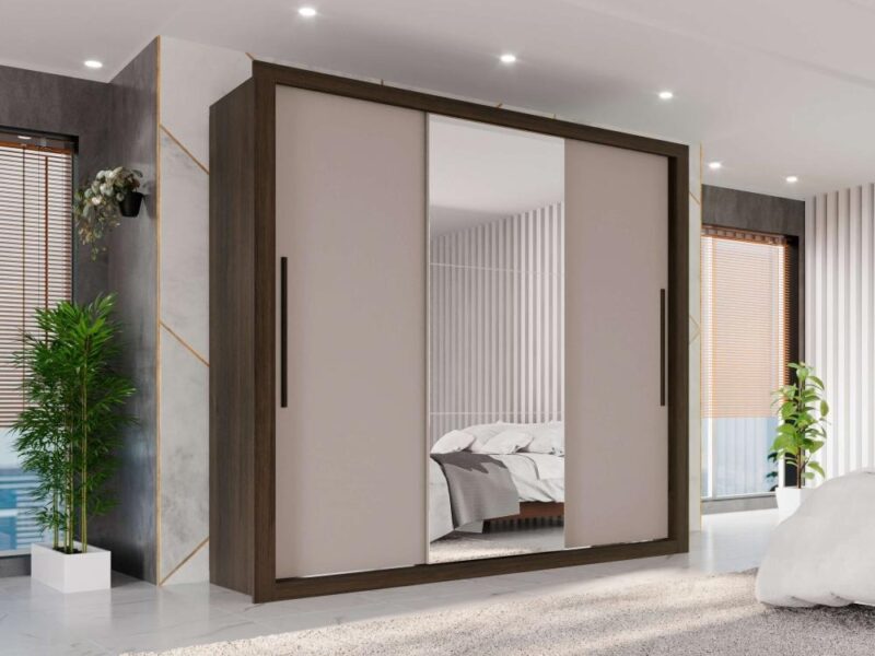 .Guarda Roupa Panama 3 Portas e 4 Gavetas