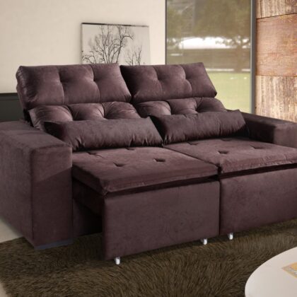 Sofa Retratil Recl Uba 2M
